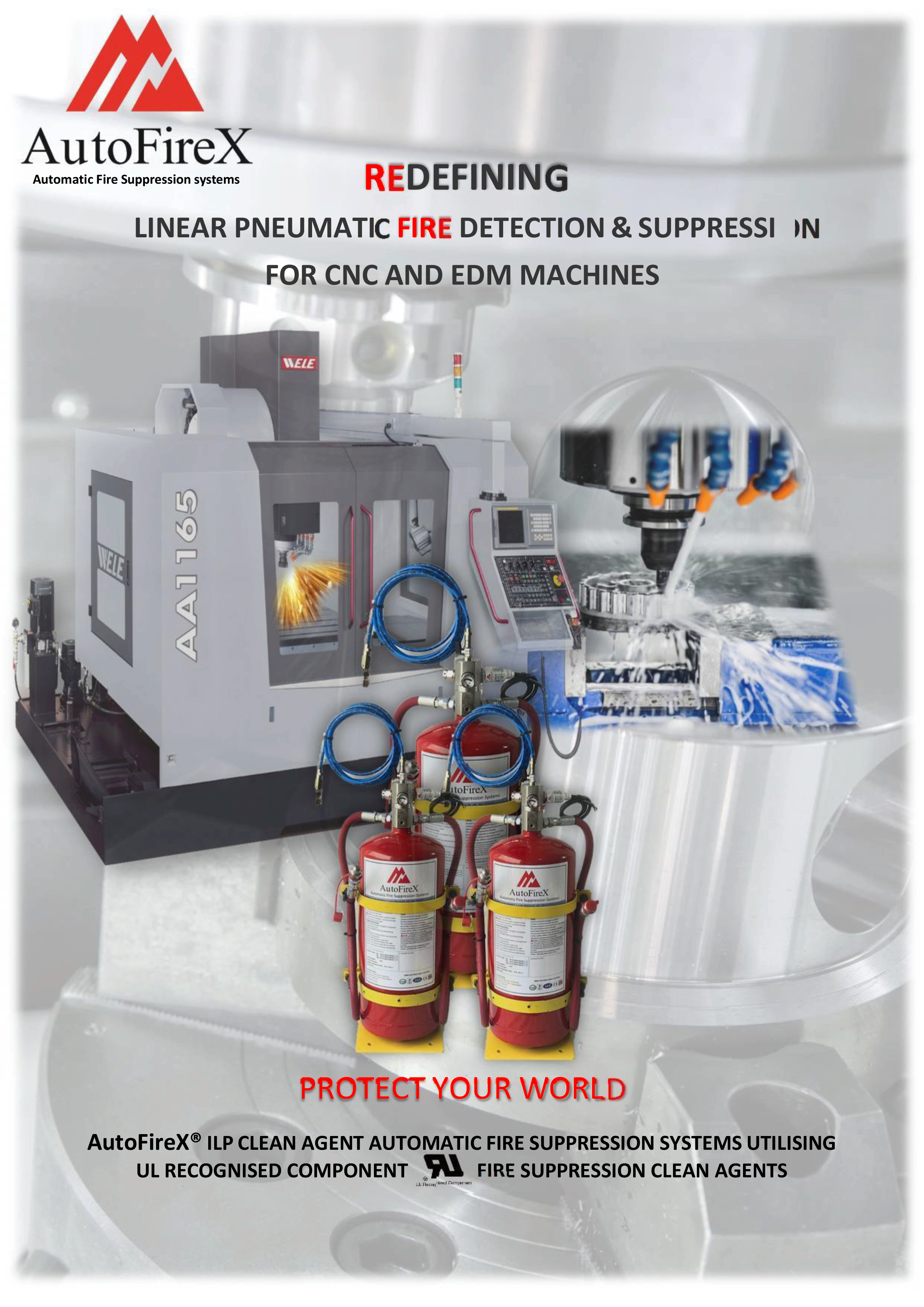 AFX ILP CNC EDM Machine Fire Protection System-1